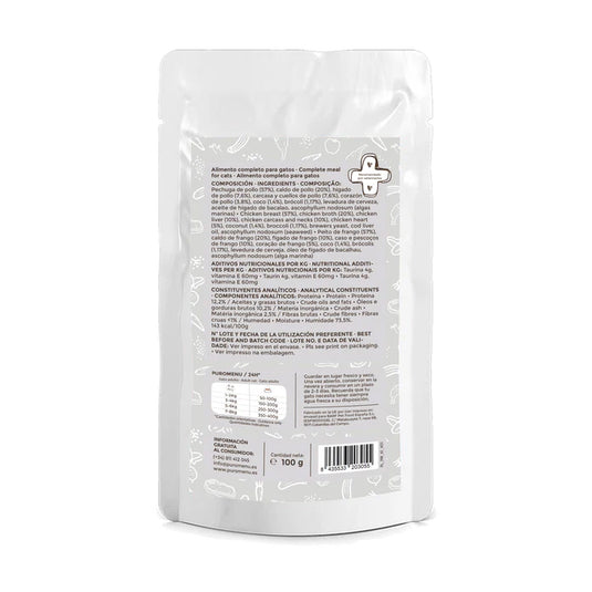 Menú Momento de Ternura (Pollo) 100g