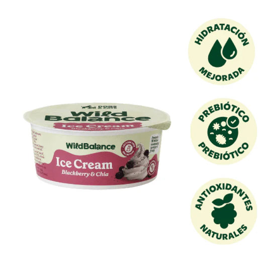 Yogur Helado Mora y chia 110 gr