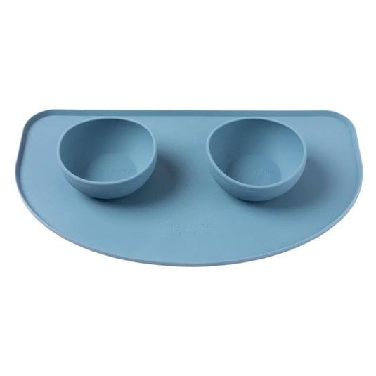 FuzzYard Life Silicone Feeding Mat - French Blue