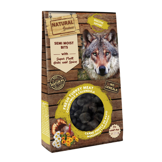 Bits semihumedos con Manzanilla y Calendula Natural Greatness - digestive support 150g