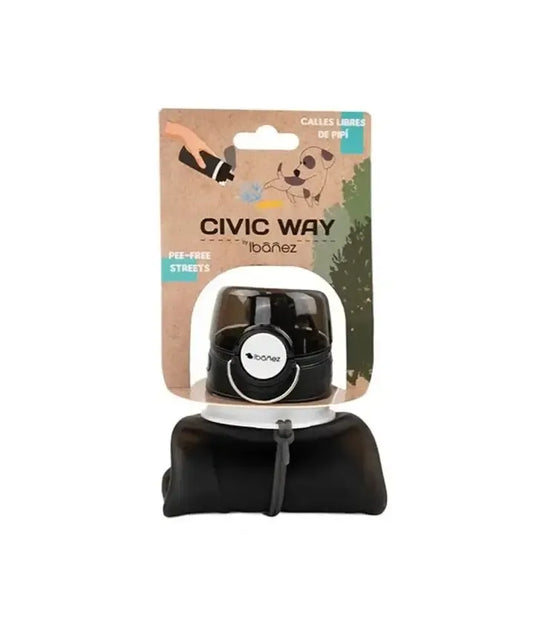 botella pis perro detalle