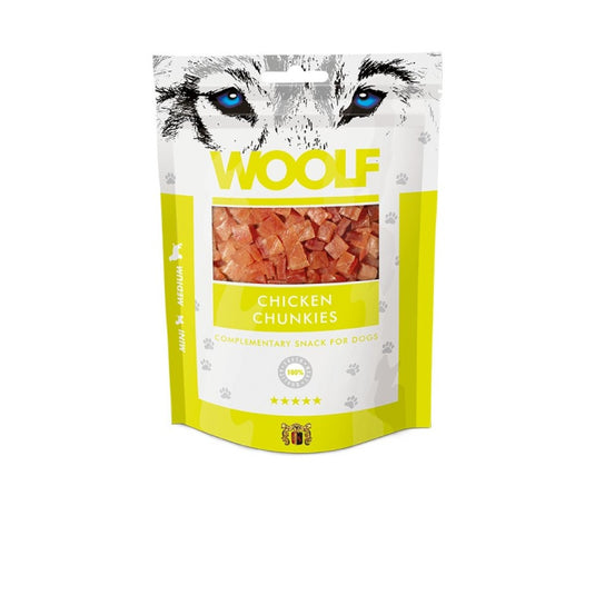 Woolf chicken chunkies 100gr