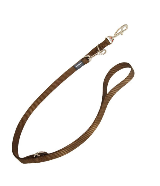 Correa multiposicion RD lisa marron