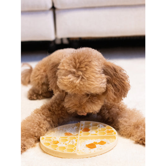 Lick Mat Para Perro Yellow