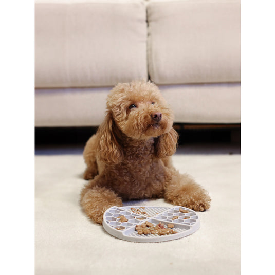 Lick Mat Para Perro Blue