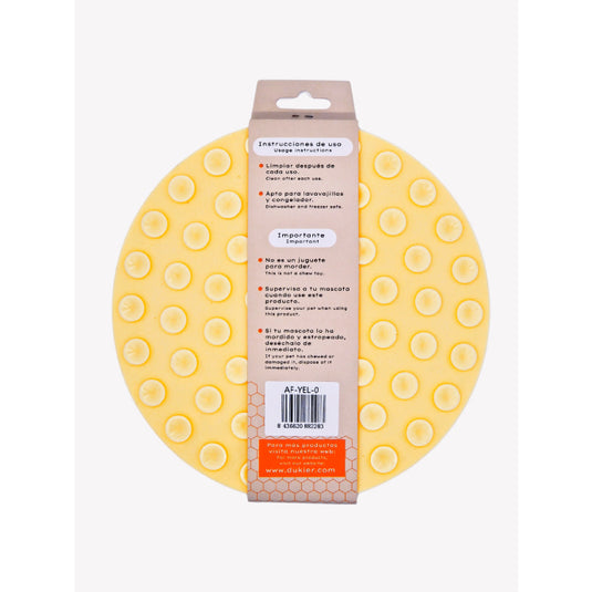 Lick Mat Para Perro Yellow