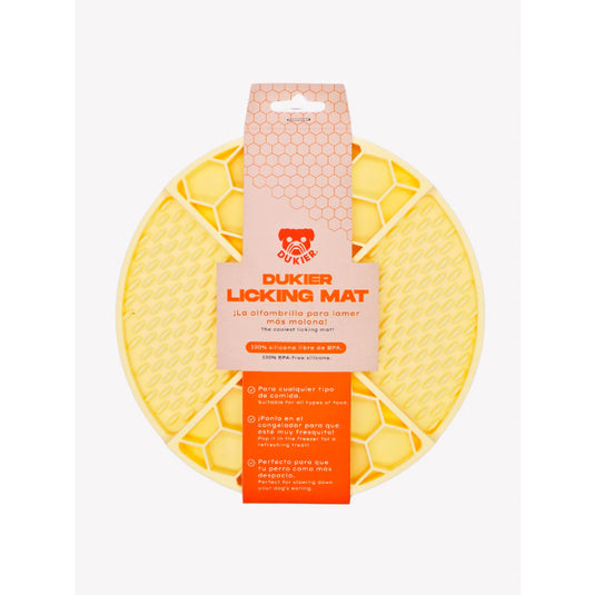 Lick Mat Para Perro Yellow