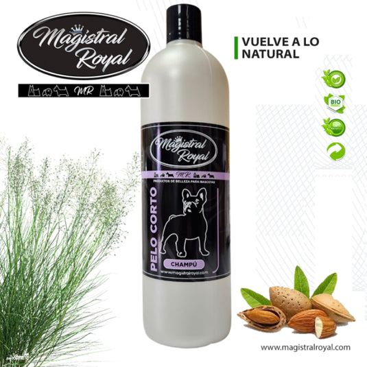 Champu pelo corto para perros 0,5 l Magistral Royal