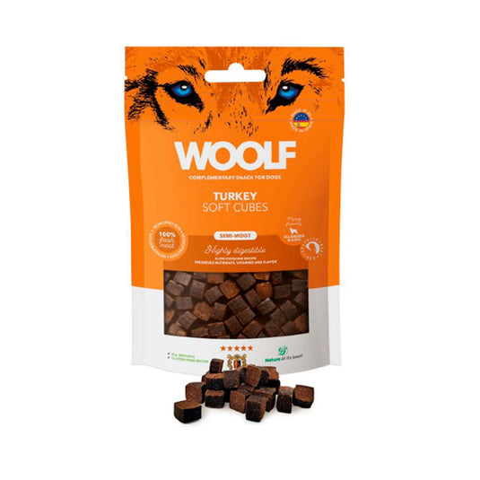 Woolf semihumedo monoproteico pavo 100 gr