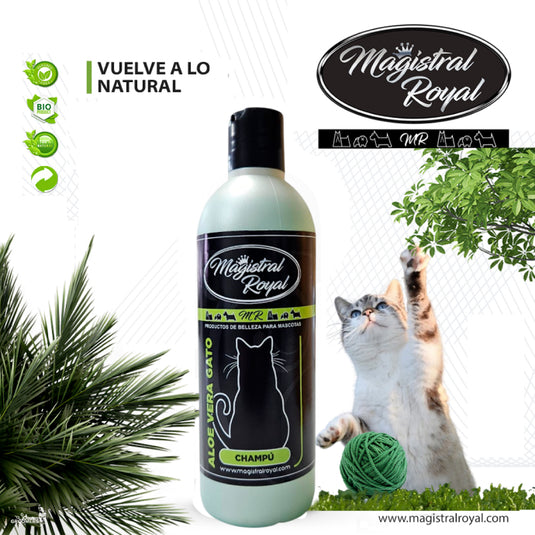 Champu para gatos Aloe 0,5 l Magistral Royal