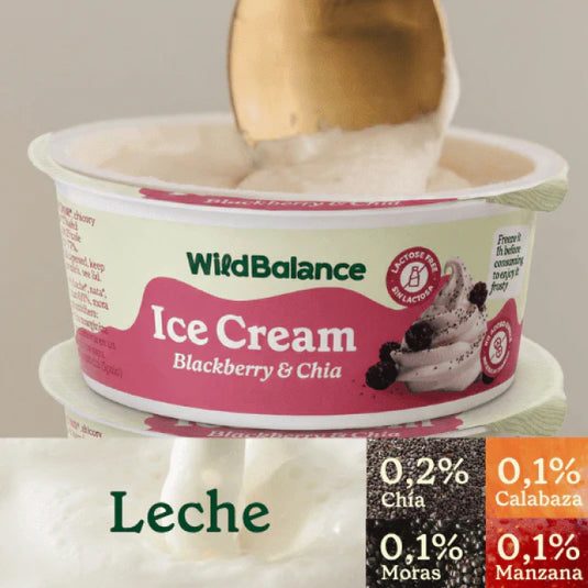 Yogur Helado Mora y chia 110 gr