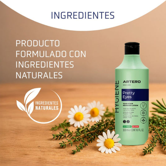 Artero Pretty Eyes - Limpiador Lagrimal Para Perros y Gatos 300ml