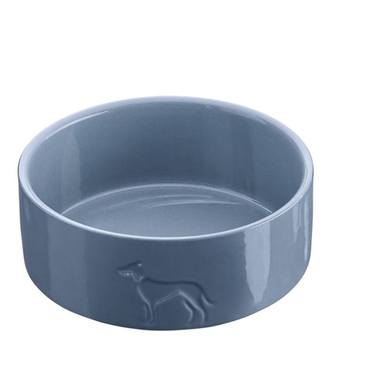 Comedero Ceramica Azul Osby Glaced