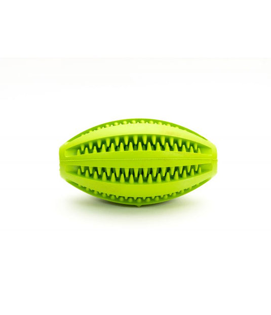 Pelota rugby dental para perro 11 cm