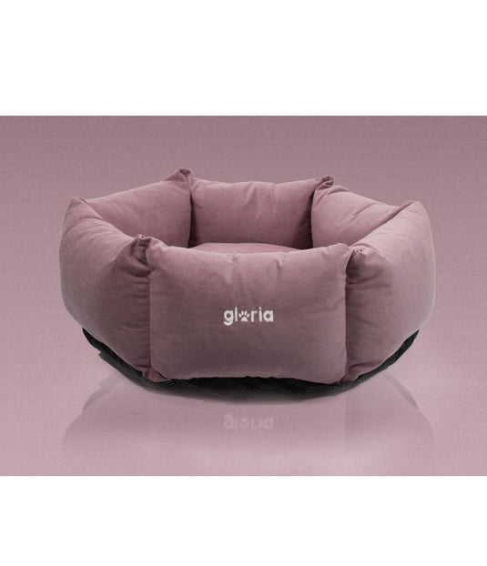 Cuna para Perro Hexagonal Hondarribia Rosa