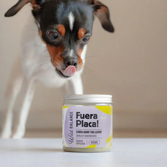 FUERA PLACA! Suplemento para eliminar el sarro y el mal aliento