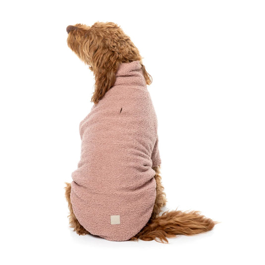 FuzzYard Life Boucle Sweater - Soft Blush