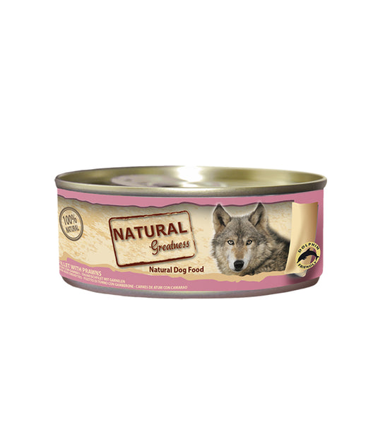 Lata Natural Greatness Atun y Gambas 156 g