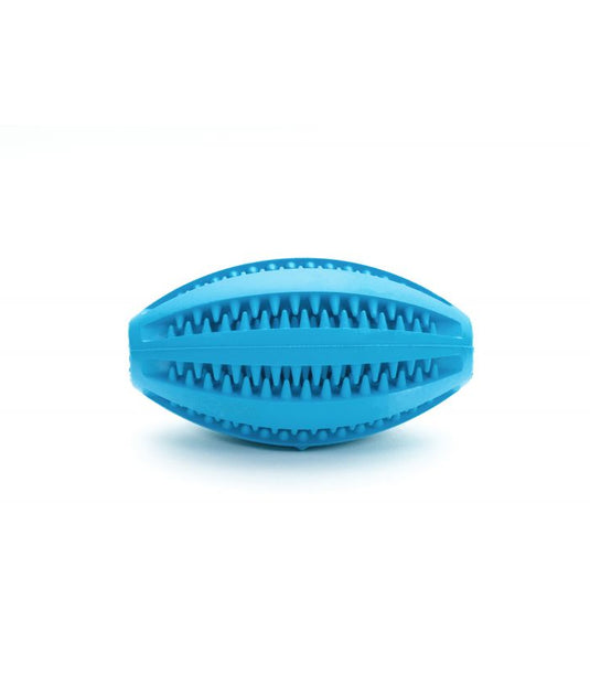 Pelota rugby dental para perro 11 cm