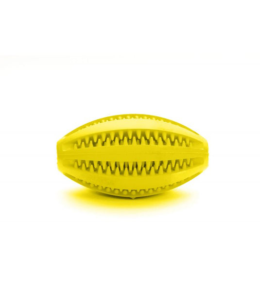 Pelota rugby dental para perro 11 cm