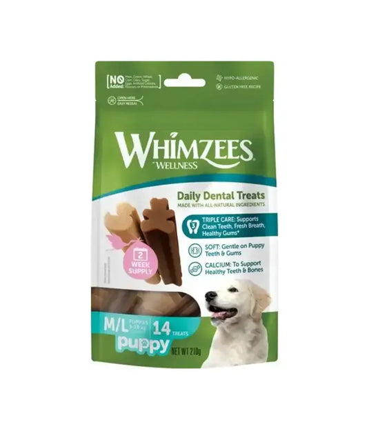 snack dental cachorro whimzees ml