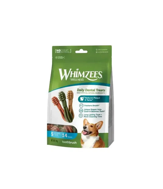 snack dental perro whimzees cepillo dientes