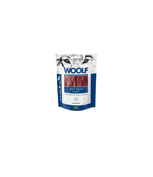 snack natural filete cecina pato perro woolf